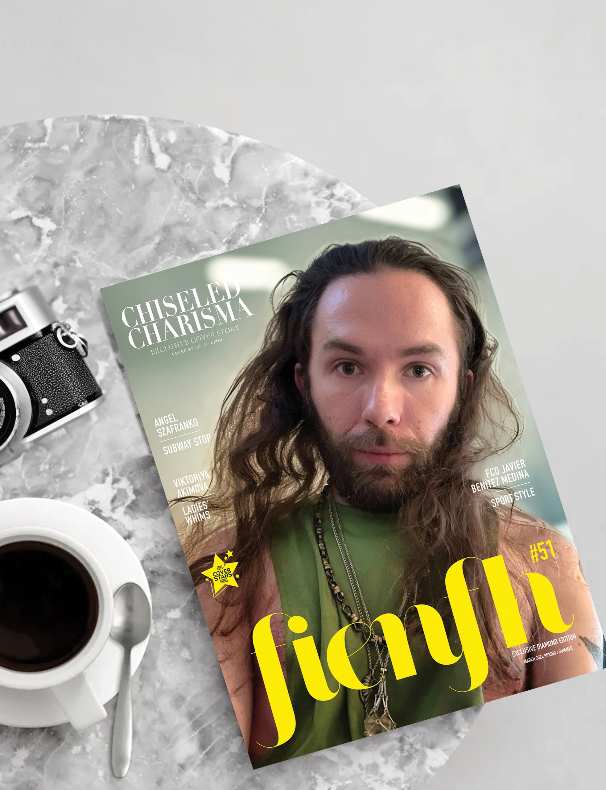 cipri, CIPRI, male model, editorial, magazine, shirtless, hairy chest, fitness magazine, mens modeling, male fashion, mens photography, men long hair, mens fitness