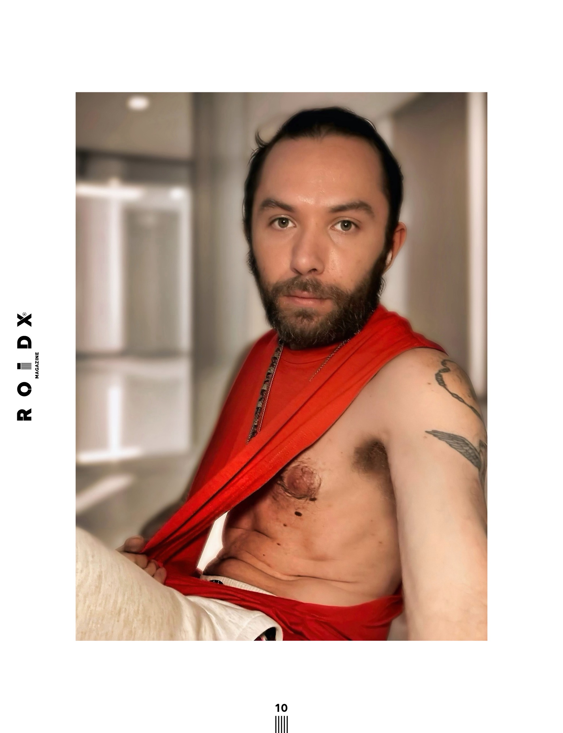 cipri, CIPRI, Ciprimusic, male model, editorial, magazine, shirtless, hairy chest, fitness magazine, mens modeling, male fashion, mens photography, men long hair, mens fitness, male muscle, gym, boudoir, sauna, locker room