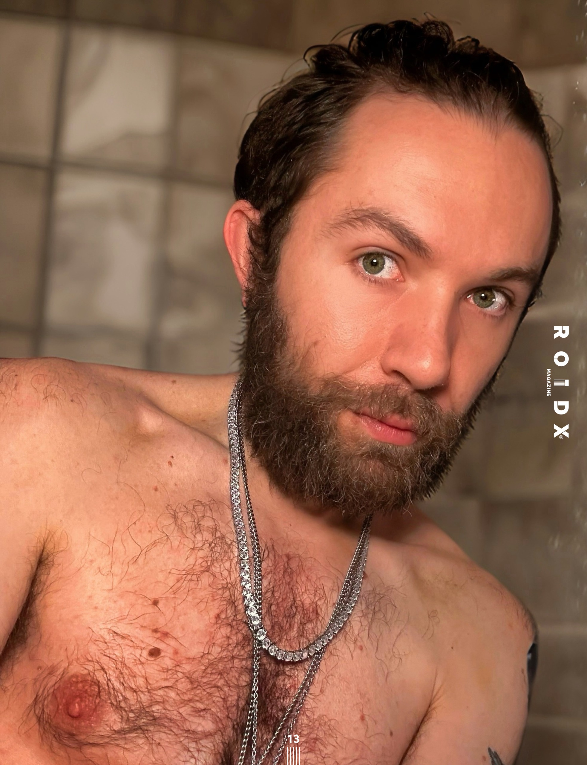 cipri, CIPRI, Ciprimusic, male model, editorial, magazine, shirtless, hairy chest, fitness magazine, mens modeling, male fashion, mens photography, men long hair, mens fitness, male muscle, gym, boudoir, sauna, locker room