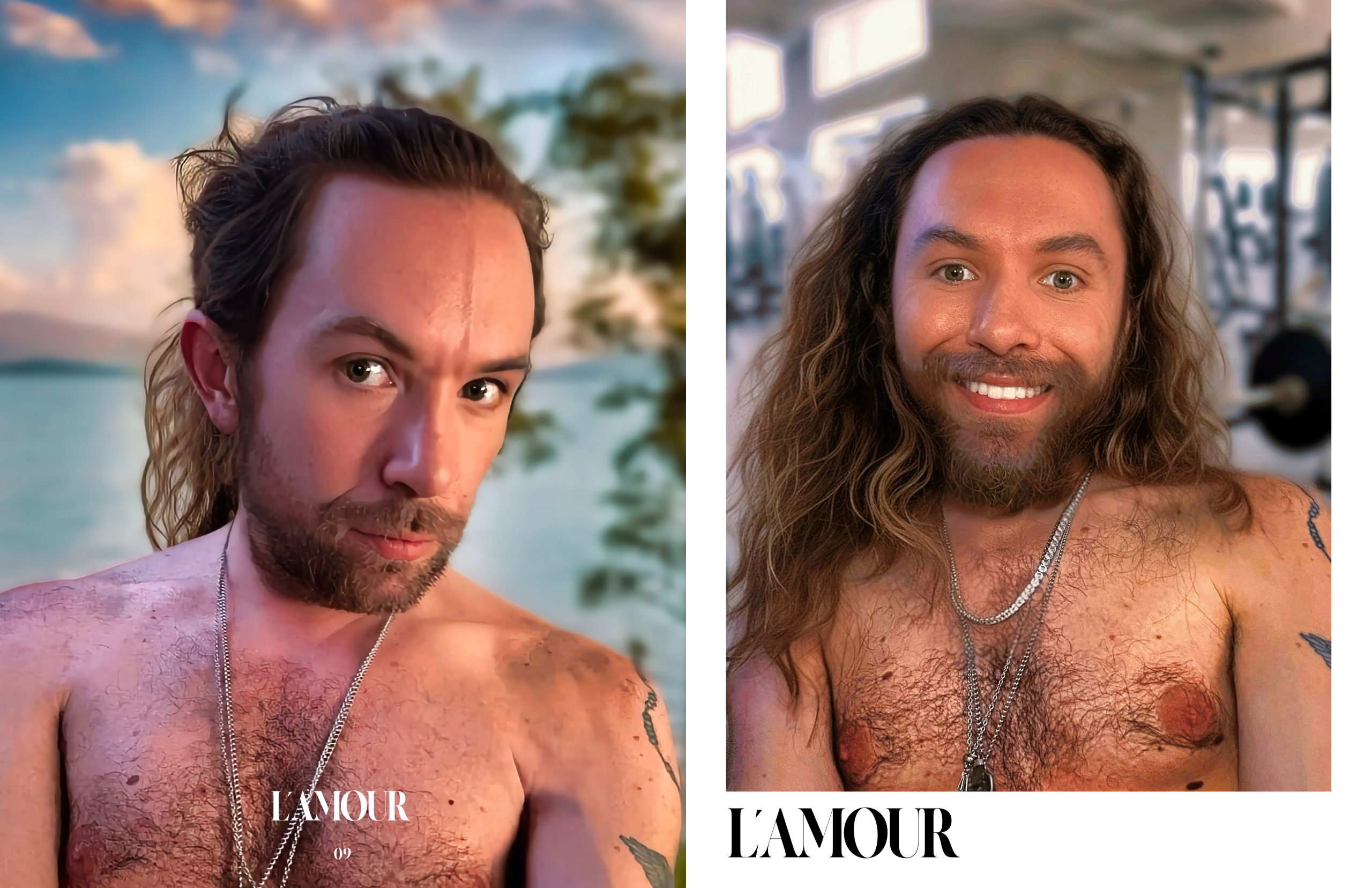 cipri, CIPRI, Ciprimusic, male model, editorial, magazine, shirtless, hairy chest, fitness magazine, mens modeling, male fashion, mens photography, men long hair, mens fitness, male muscle, gym, boudoir, sauna, locker room, nature, photoshoot
